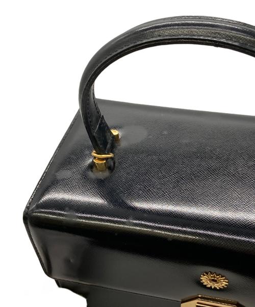 GIANNI VERSACE（ジャンニ・ヴェルサーチ）GIANNI VERSACE (ジャンニ・ヴェルサーチ) ハンドバッグ ブラックの古着・服飾アイテム
