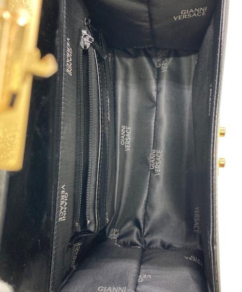 GIANNI VERSACE（ジャンニ・ヴェルサーチ）GIANNI VERSACE (ジャンニ・ヴェルサーチ) ハンドバッグ ブラックの古着・服飾アイテム