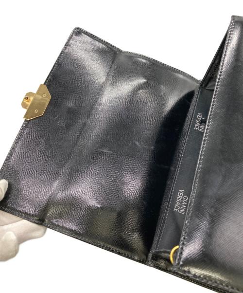 GIANNI VERSACE（ジャンニ・ヴェルサーチ）GIANNI VERSACE (ジャンニ・ヴェルサーチ) ハンドバッグ ブラックの古着・服飾アイテム