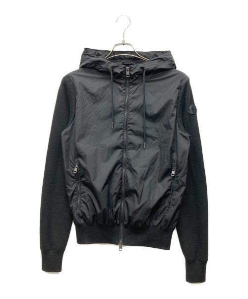 MONCLER（モンクレール）MONCLER (モンクレール) MAGLIONE TRICOT CARDIGAN ブラック サイズ:Sの古着・服飾アイテム
