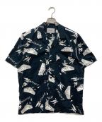 Carhartt WIPカーハート ワーク イン プログレス）の古着「アロハシャツ」｜ブラック