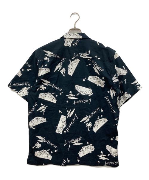 Carhartt WIP（カーハート ワーク イン プログレス）Carhartt WIP (カーハート ワーク イン プログレス) アロハシャツ ブラック サイズ:Ｍ　175/92Aの古着・服飾アイテム