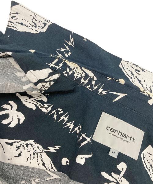 Carhartt WIP（カーハート ワーク イン プログレス）Carhartt WIP (カーハート ワーク イン プログレス) アロハシャツ ブラック サイズ:Ｍ　175/92Aの古着・服飾アイテム