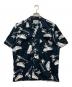 Carhartt WIP（カーハート ワーク イン プログレス）の古着「アロハシャツ」｜ブラック