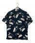 Carhartt WIP (カーハート ワーク イン プログレス) アロハシャツ ブラック サイズ:Ｍ　175/92A：5000円