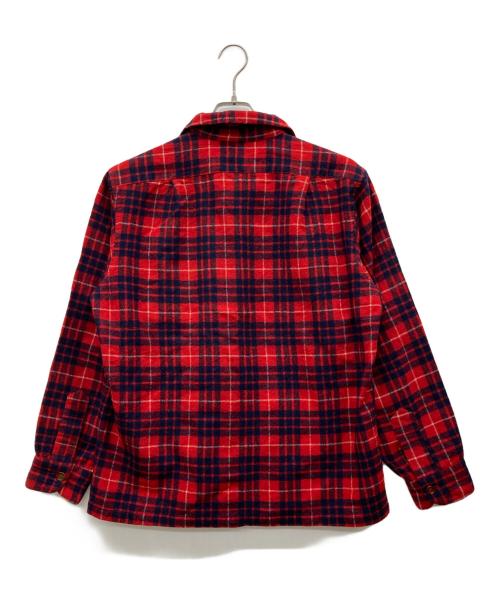 PENDLETON（ペンドルトン）PENDLETON (ペンドルトン) ボートシャツ レッド サイズ:Lの古着・服飾アイテム