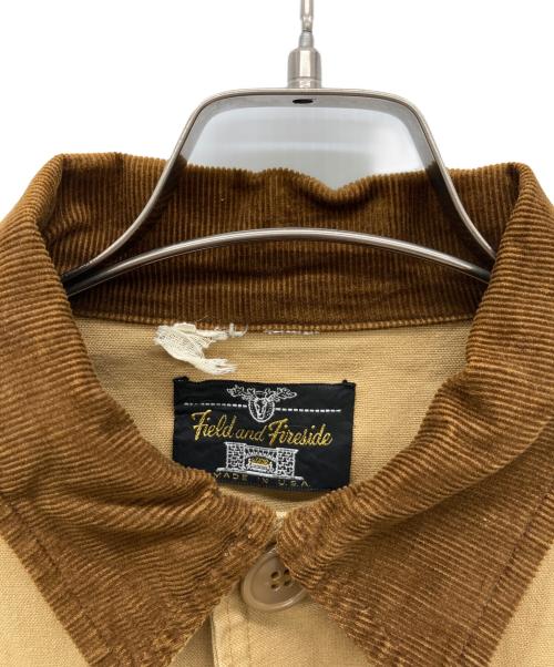 Field and Fireside（フィールド＆ファイアーサイド）FIELD AND FIRESIDE (フィールド＆ファイアーサイド) ハンティングジャケット ベージュ サイズ:不明の古着・服飾アイテム