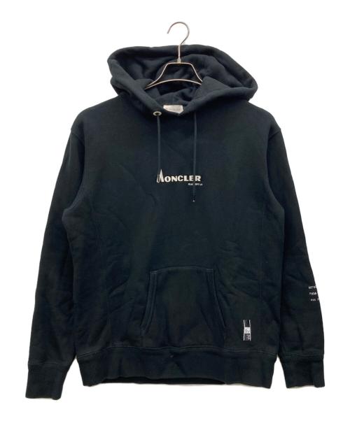MONCLER（モンクレール）MONCLER (モンクレール) FRAGMENT DESIGN (フラグメントデザイン) パーカー ブラック サイズ:Sの古着・服飾アイテム