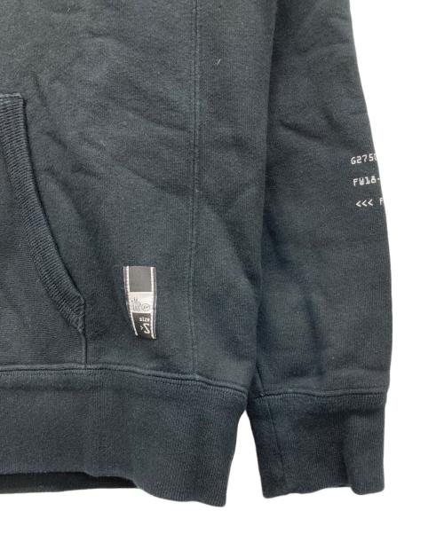 MONCLER（モンクレール）MONCLER (モンクレール) FRAGMENT DESIGN (フラグメントデザイン) パーカー ブラック サイズ:Sの古着・服飾アイテム