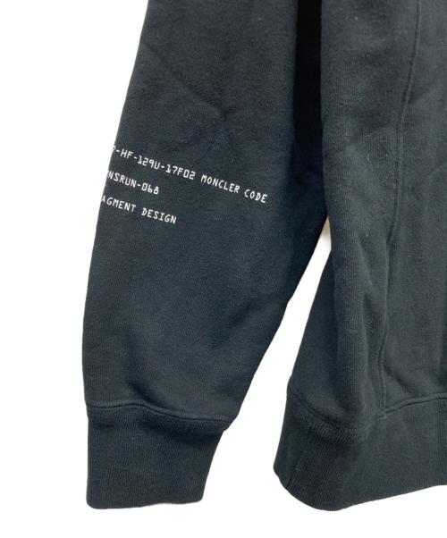 MONCLER（モンクレール）MONCLER (モンクレール) FRAGMENT DESIGN (フラグメントデザイン) パーカー ブラック サイズ:Sの古着・服飾アイテム
