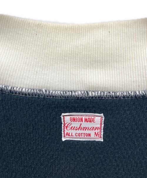 CUSHMAN（クッシュマン）Cushman (クッシュマン) スーベニアスウェットジャケット ブラック サイズ:Mの古着・服飾アイテム