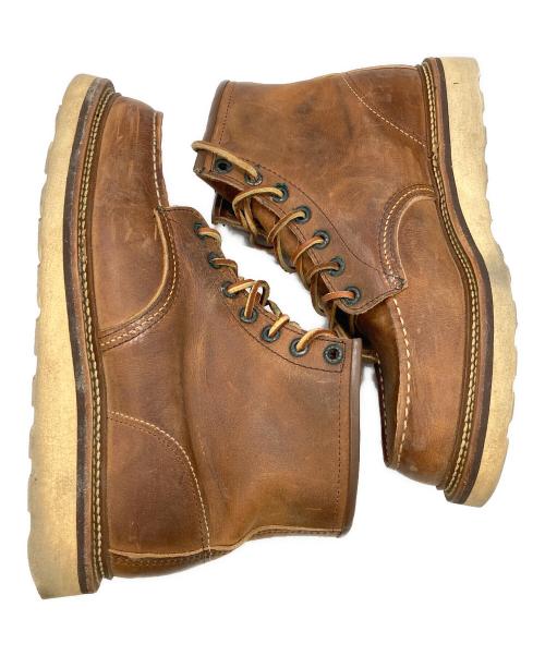 RED WING（レッドウィング）RED WING (レッドウィング) 6-inch Classic Moc ブラウン サイズ:USA 7 1/2 Dの古着・服飾アイテム