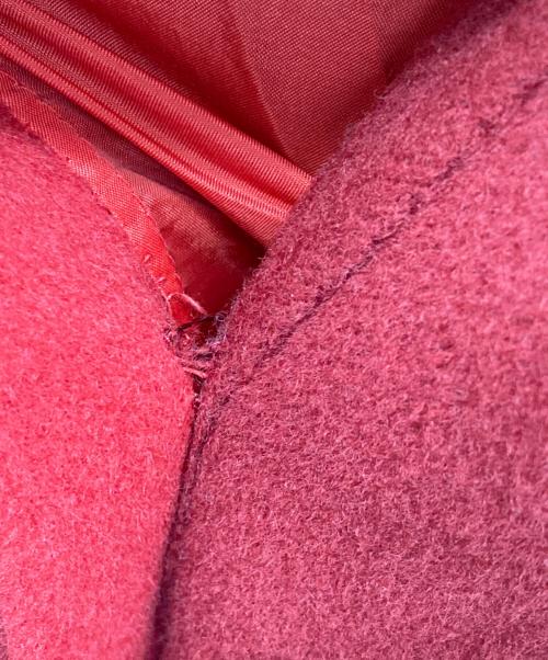 HERNO（ヘルノ）HERNO (ヘルノ) カシミヤコート レッド サイズ:不明の古着・服飾アイテム