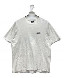 stussy（ステューシー）の古着「ロゴプリントTシャツ」｜ホワイト