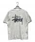 stussy (ステューシー) ロゴプリントTシャツ ホワイト サイズ:L：6000円