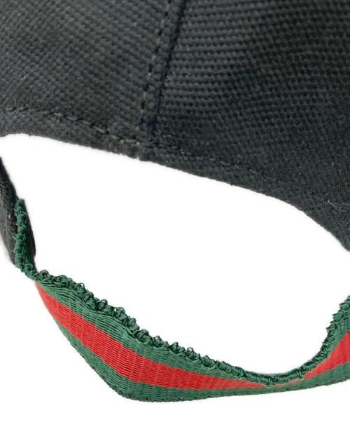 GUCCI（グッチ）GUCCI (グッチ) キャップ ブラックの古着・服飾アイテム