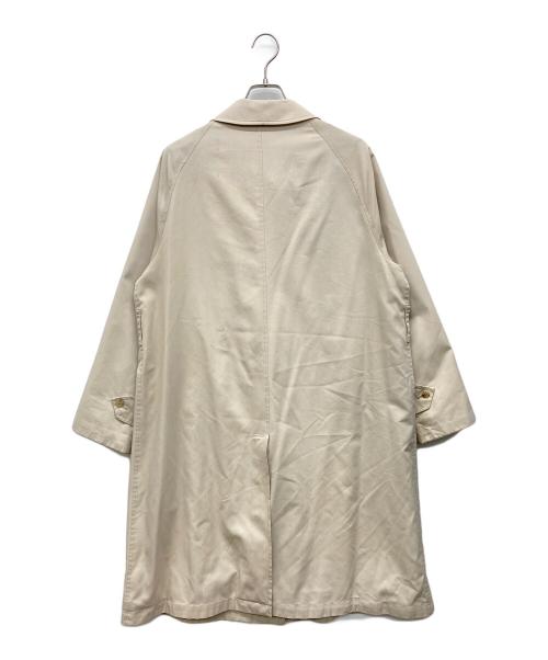 Burberry's（バーバリーズ）Burberry's (バーバリーズ) 比翼コート 一枚袖 アイボリー サイズ:不明の古着・服飾アイテム