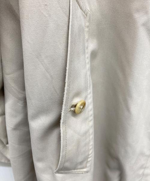 Burberry's（バーバリーズ）Burberry's (バーバリーズ) 比翼コート 一枚袖 アイボリー サイズ:不明の古着・服飾アイテム