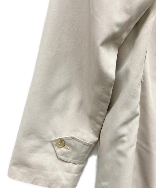 Burberry's（バーバリーズ）Burberry's (バーバリーズ) 比翼コート 一枚袖 アイボリー サイズ:不明の古着・服飾アイテム