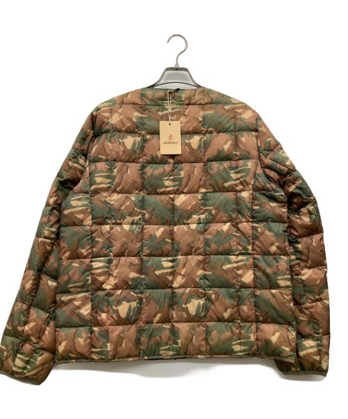 GRAMICCI（グラミチ）GRAMICCI (グラミチ) TAION (タイオン) ダウンジャケット カーキ サイズ:Mの古着・服飾アイテム