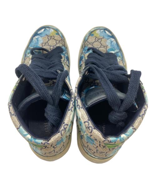 GUCCI（グッチ）GUCCI (グッチ) GG柄ハイカットスニーカー ベージュ サイズ:7 1/2の古着・服飾アイテム