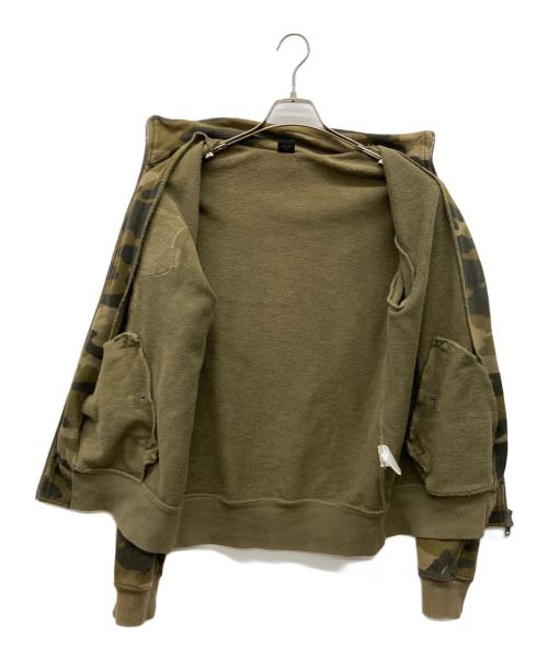 AVIREX（アヴィレックス）AVIREX (アヴィレックス) 迷彩ワッペントラックジャケット カーキ サイズ:Lの古着・服飾アイテム