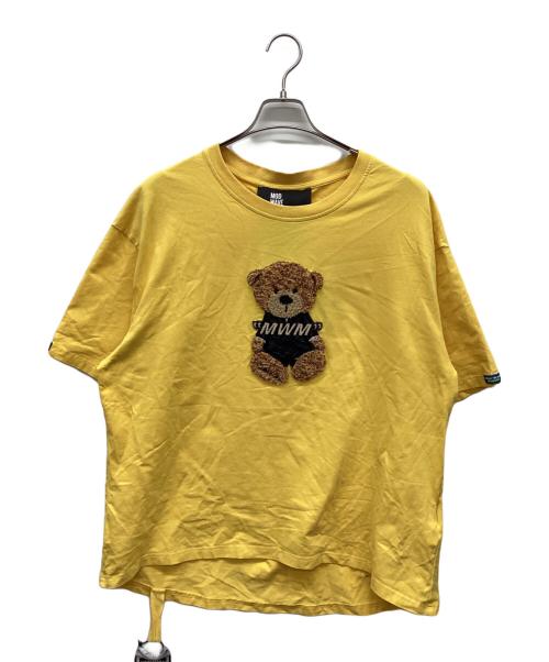mod wave movement（モッド ウェイブ ムーブメント）mod wave movement (モッド ウェイブ ムーブメント) 半袖Tシャツ イエロー サイズ:Sの古着・服飾アイテム