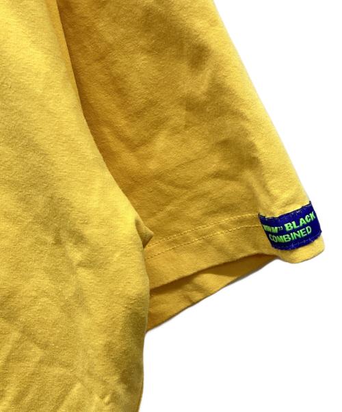 mod wave movement（モッド ウェイブ ムーブメント）mod wave movement (モッド ウェイブ ムーブメント) 半袖Tシャツ イエロー サイズ:Sの古着・服飾アイテム