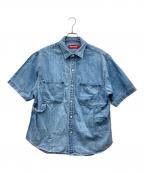SUPREMEシュプリーム）の古着「Loose Fit Denim Painter Shirt」｜インディゴ