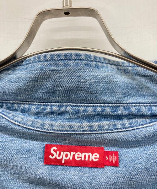 SUPREME（シュプリーム）Supreme (シュプリーム) Loose Fit Denim Painter Shirt インディゴ サイズ:Sの古着・服飾アイテム