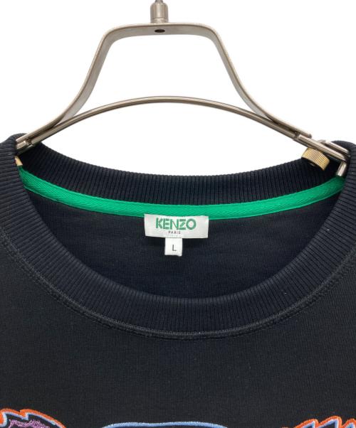 KENZO（ケンゾー）KENZO (ケンゾー) TIGER SWEATSHIRT　虎 ブラック サイズ:Lの古着・服飾アイテム
