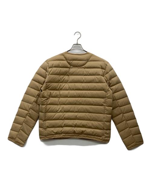 VINCENT ET MIREILLE（ヴァンソンエミレイユ）Vincent et Mireille (ヴァンソンエミレイユ) ステッチレスインナーダウンジャケット ベージュ サイズ:42の古着・服飾アイテム