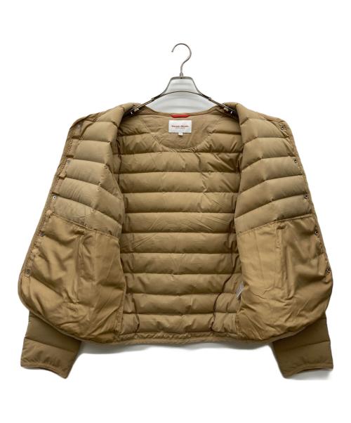 VINCENT ET MIREILLE（ヴァンソンエミレイユ）Vincent et Mireille (ヴァンソンエミレイユ) ステッチレスインナーダウンジャケット ベージュ サイズ:42の古着・服飾アイテム