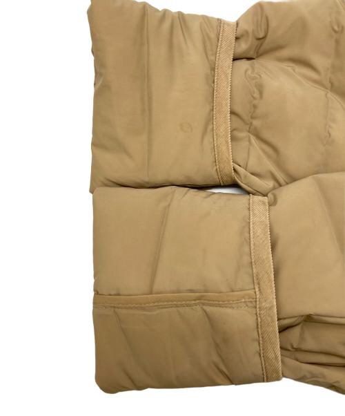 VINCENT ET MIREILLE（ヴァンソンエミレイユ）Vincent et Mireille (ヴァンソンエミレイユ) ステッチレスインナーダウンジャケット ベージュ サイズ:42の古着・服飾アイテム