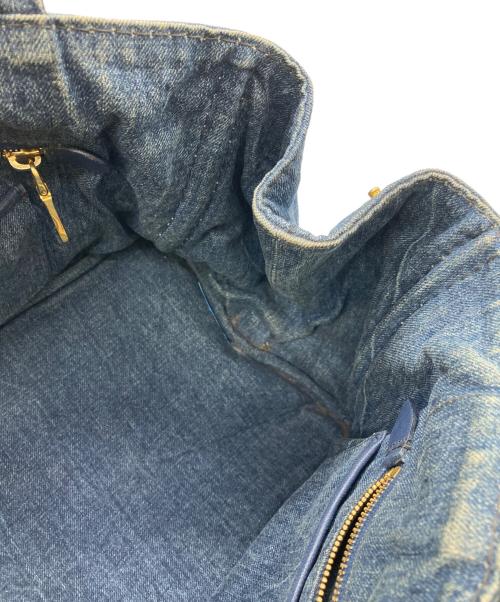 PRADA（プラダ）PRADA (プラダ) デニムトートバッグ インディゴの古着・服飾アイテム