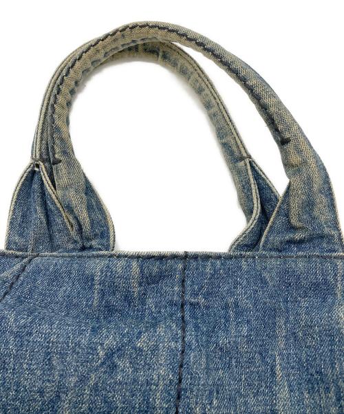 PRADA（プラダ）PRADA (プラダ) デニムトートバッグ インディゴの古着・服飾アイテム
