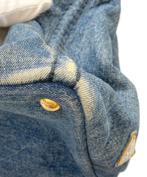 PRADA（プラダ）PRADA (プラダ) デニムトートバッグ インディゴの古着・服飾アイテム