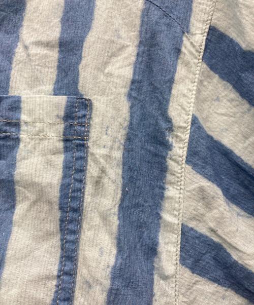 One Teaspoon（ワンティースプーン）One Teaspoon (ワンティースプーン) ストライプドルマンスリーブシャツ スカイブルー サイズ:SMALLの古着・服飾アイテム