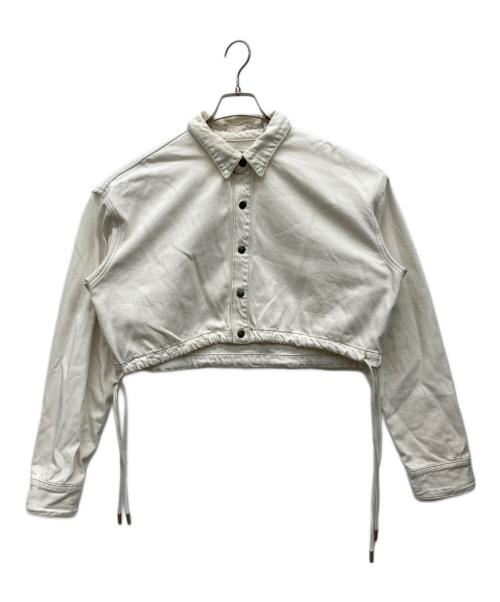One Teaspoon（ワンティースプーン）One Teaspoon (ワンティースプーン) デニムバブルシャツ ホワイト サイズ:Sの古着・服飾アイテム