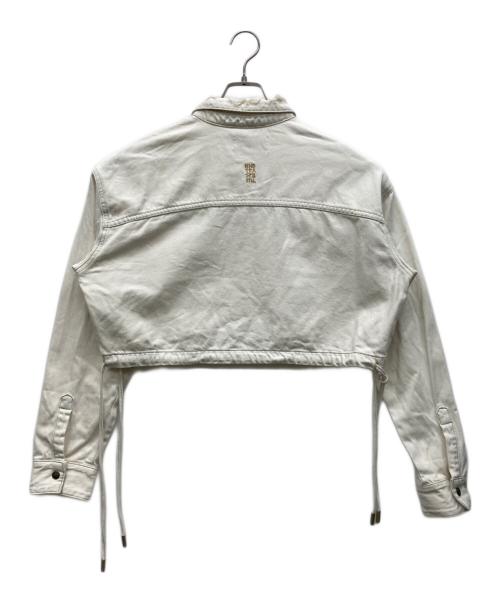 One Teaspoon（ワンティースプーン）One Teaspoon (ワンティースプーン) デニムバブルシャツ ホワイト サイズ:Sの古着・服飾アイテム