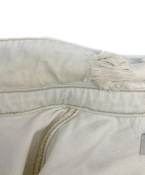 One Teaspoon（ワンティースプーン）One Teaspoon (ワンティースプーン) デニムバブルシャツ ホワイト サイズ:Sの古着・服飾アイテム