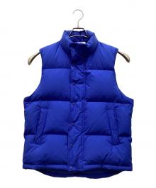 BEAUTY&YOUTH（ビューティーアンドユース）の古着「ダウンベスト」｜ブルー