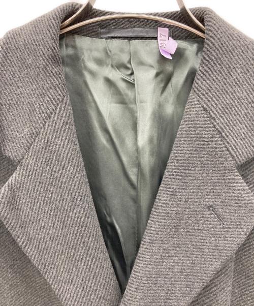 ARMANI COLLEZIONI（アルマーニ コレツィオーニ）ARMANI COLLEZIONI (アルマーニ コレツィオーニ) ロングコート グレー サイズ:52の古着・服飾アイテム