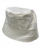 MONCLERモンクレール）の古着「バケットハット」｜ホワイト