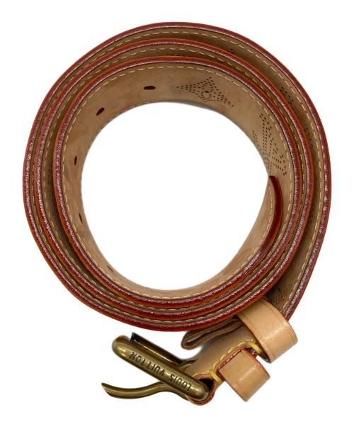 LOUIS VUITTON（ルイ ヴィトン）LOUIS VUITTON (ルイ ヴィトン) サンチュールペルフォ ブラウン サイズ:90/36の古着・服飾アイテム