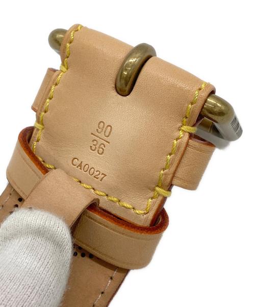 LOUIS VUITTON（ルイ ヴィトン）LOUIS VUITTON (ルイ ヴィトン) サンチュールペルフォ ブラウン サイズ:90/36の古着・服飾アイテム