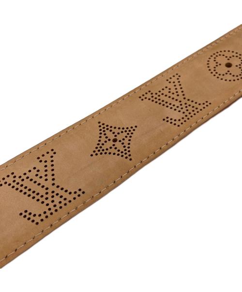 LOUIS VUITTON（ルイ ヴィトン）LOUIS VUITTON (ルイ ヴィトン) サンチュールペルフォ ブラウン サイズ:90/36の古着・服飾アイテム