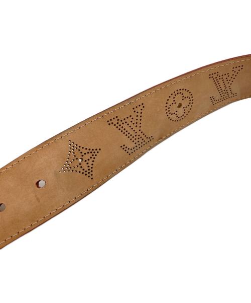 LOUIS VUITTON（ルイ ヴィトン）LOUIS VUITTON (ルイ ヴィトン) サンチュールペルフォ ブラウン サイズ:90/36の古着・服飾アイテム