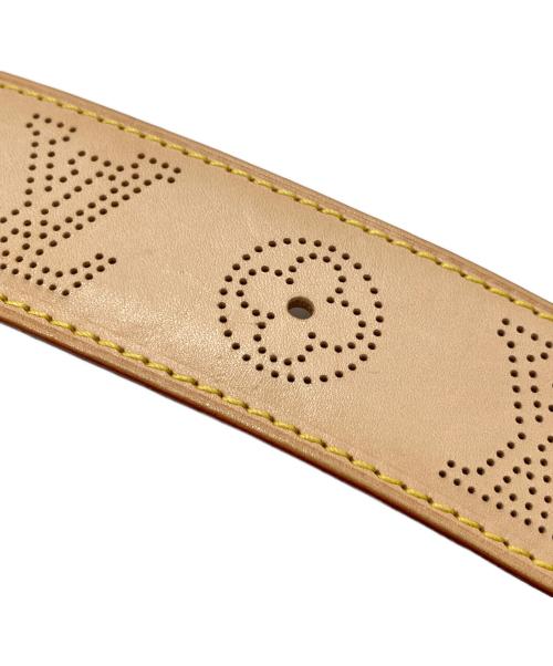 LOUIS VUITTON（ルイ ヴィトン）LOUIS VUITTON (ルイ ヴィトン) サンチュールペルフォ ブラウン サイズ:90/36の古着・服飾アイテム