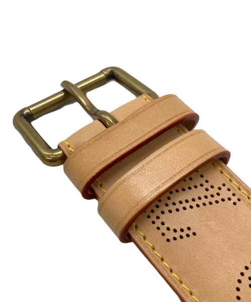 LOUIS VUITTON（ルイ ヴィトン）LOUIS VUITTON (ルイ ヴィトン) サンチュールペルフォ ブラウン サイズ:90/36の古着・服飾アイテム